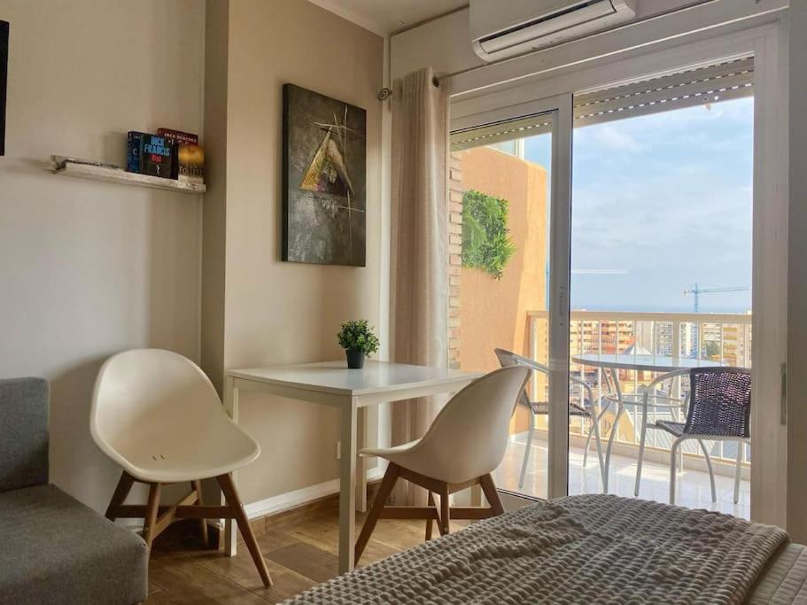 Malabiz Home Piscina Terraza Con Vistas Y Playa Benalmádena Kültér fotó